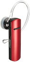 BUFFALO Bluetooth4.1対応 片耳ヘッドセット レッド BSHSBE205RD