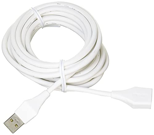 バッファロー BUFFALO どっちもUSB2.0延長ケーブル 3m ホワイト BSUAADU230WHA