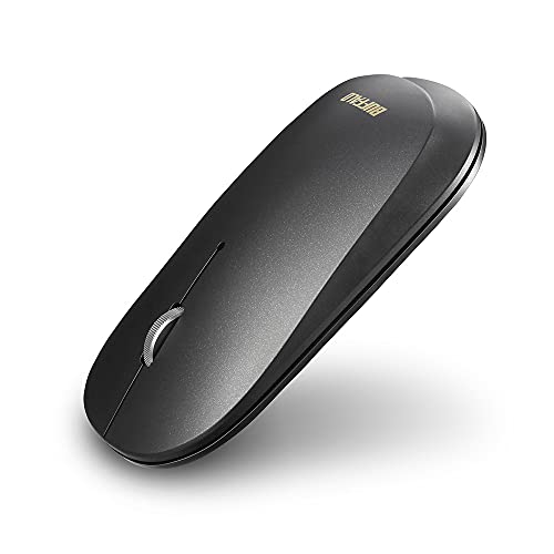 バッファロー ワイヤレス モバイルマウス Bluetooth FLEXUS 薄型軽量 3ボタン 無線 静音 BlueLED MIL規格準拠 dp