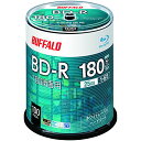 バッファロー ブルーレイディスク BD-R 1回録画用 25GB 100枚 スピンドル 片面1層 1-6倍速 【 ディーガ 動作確認済み 】