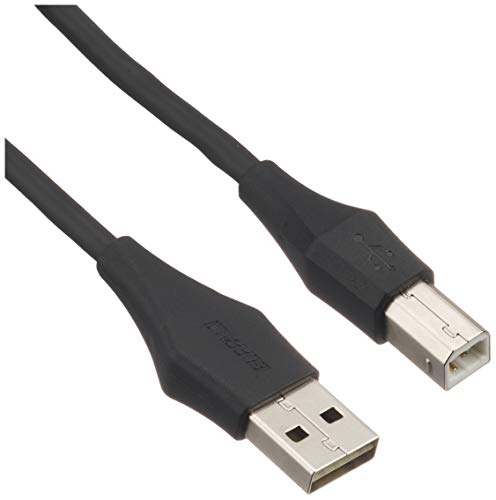 バッファロー BUFFALO どっちもUSB2.0ケーブル (A to B) 2m ブラック BSUABDU220BKA