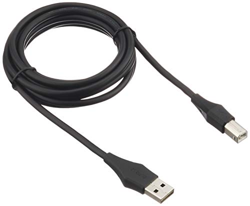 バッファロー BUFFALO どっちもUSB2.0ケーブル (A to B) 2m ブラック BSUABDU220BKA