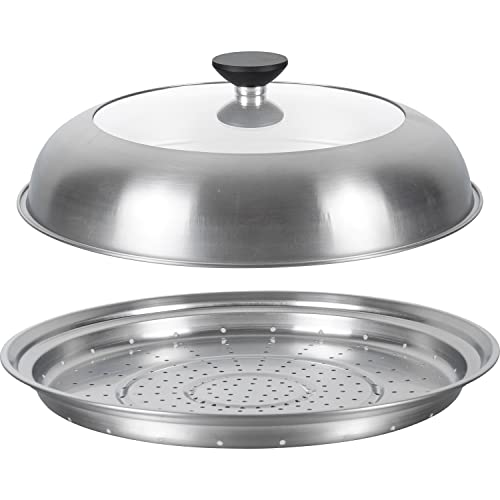 和平フレイズ フライパン用 蒸しカバー 28~30cm ドーム型 乗せるだけ 簡単 蒸し料理 クックデリー ステンレス フ
