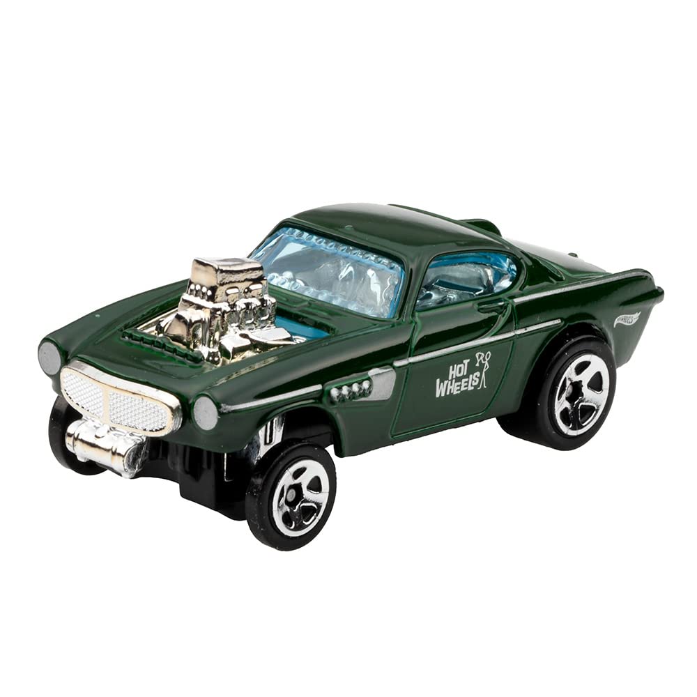 kichibeiのホットウィール(Hot Wheels) ベーシックカー ボルボ P1800 ギャッサー 【3才~】 HNJ75 グリーン 1/64｜アングル2