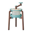 ドウシシャ かき氷器 収納を考えた手動かき氷器 バラ氷可能 収納ケース付(2)
