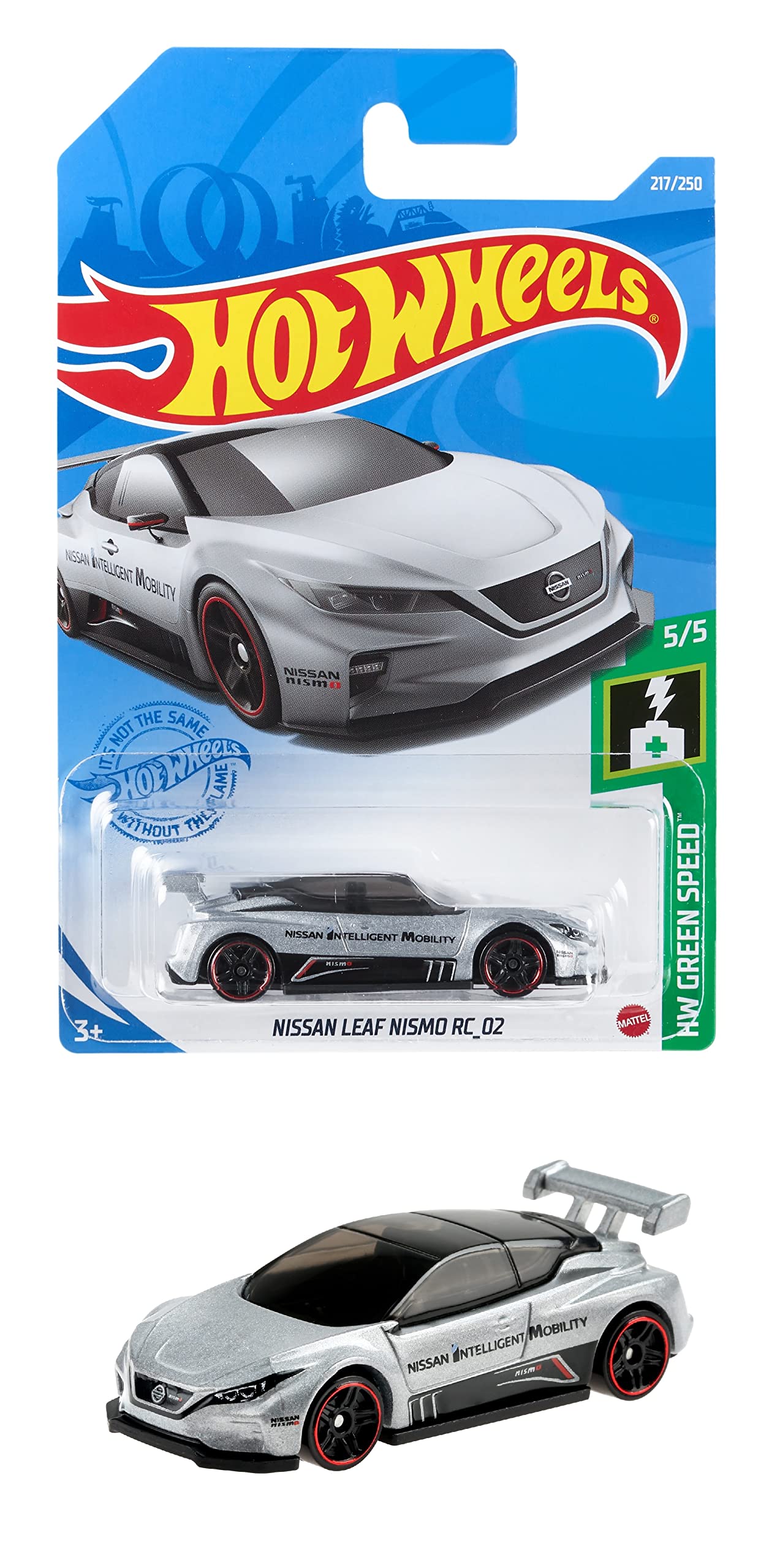 ホットウィール(Hot Wheels) ベーシックカー 日産 リーフ NISMO RC_02 HCM57