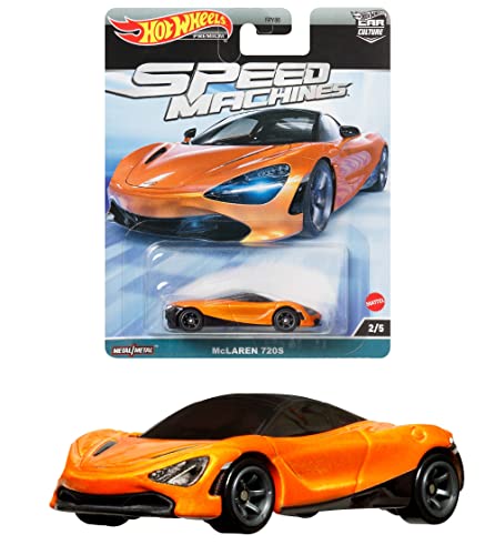 ホットウィール(Hot Wheels) カーカルチャー スピード・マシーン - マクラーレン 720S 【3才~】 HKC43