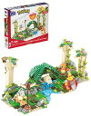 マテル(MATTEL) メガ(MEGA) ポケモン アドベンチャーワールド はっけん! ジャングルの古代遺跡 ~ヒトカゲ、カラカラ、オムナイトの