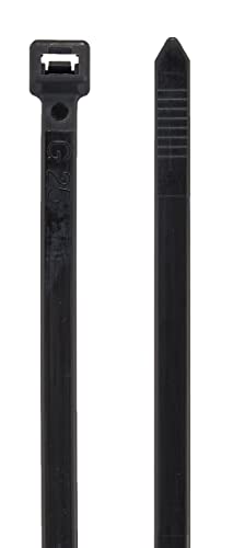 エルパ (ELPA) 結束バンド 370mm 耐候性 引張強度/54.4kg 50本入 ブラック KBF-N370050(BK)