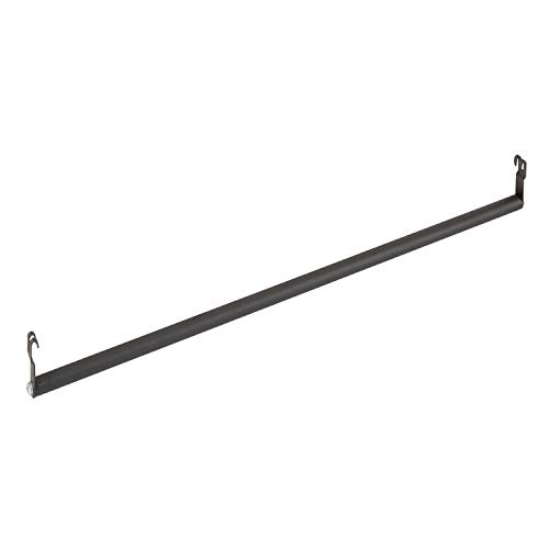 樂天商城 - ドウシシャ ルミナスノワールラック スチールラックパーツ ハンガーポール 黒 幅80cm 耐荷重20kg 収納力アップ 大容量 取付簡単 棚板に