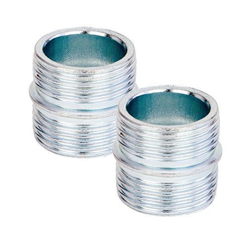 ドウシシャ ルミナスラック スチールラック ポール連結パーツ 連結金具 ジョイント 2個セット P25-J ポ..