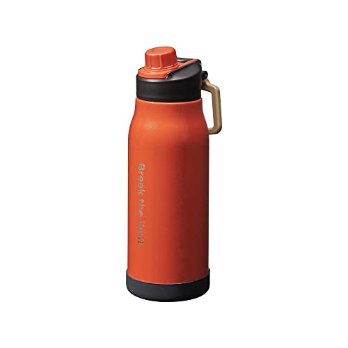 【スポーツ飲料対応】 ドウシシャ ダイレクト スポーツボトル 800ml 保冷専用 真空断熱 直飲み 底面シ..