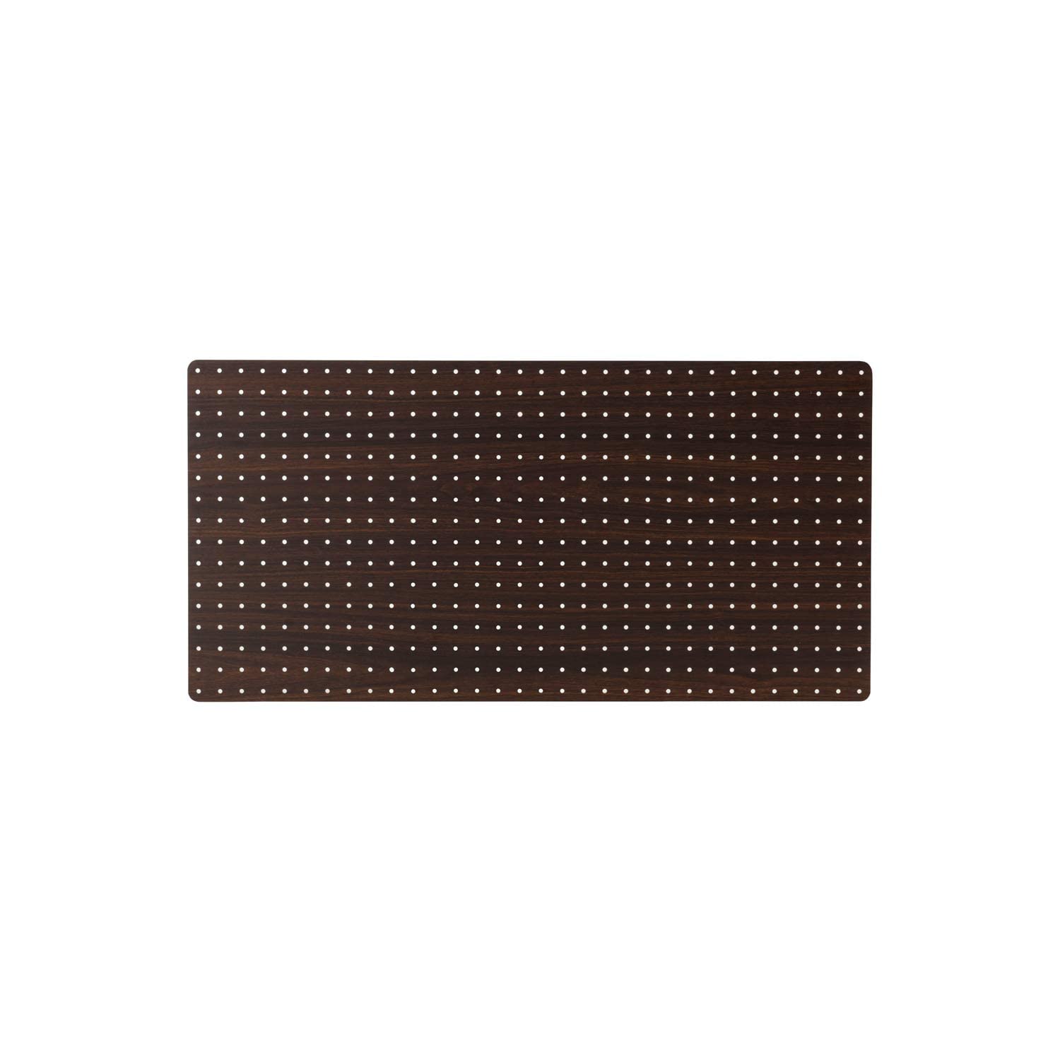 ドウシシャ ルミナス ノワール スチールラックパーツ 有孔ボード 木製 パンチングボード 幅80×高さ40cm 25mmピッチ NOIB8040