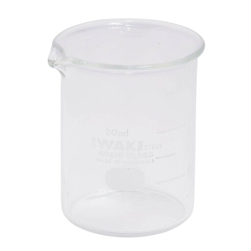 新潟精機 BeHAUS 硝子ビーカー 20ml GB-20 新潟精機 BeHAUS 硝子ビーカー 20ml GB-20