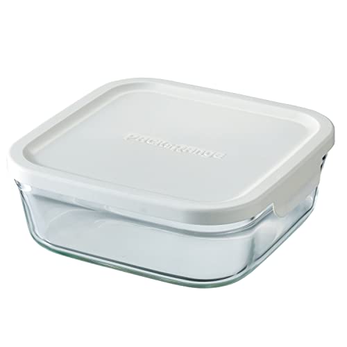 iwaki イワキ 保存容器 パック&レンジ 浅型 M 小 800ml ホワイト 冷凍 オーブン レンジ 可能