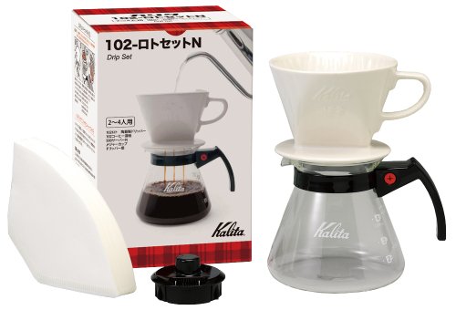 カリタ カリタ(Kalita) コーヒー ドリップセット 102-ロトセットN (2~4人用) #35163