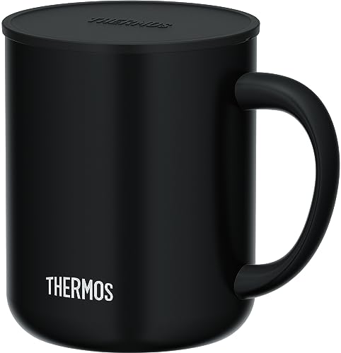 サーモス(THERMOS) ステンレス鋼 真空断熱マグカップ 450ml スモークブラック JDG-452C SMB