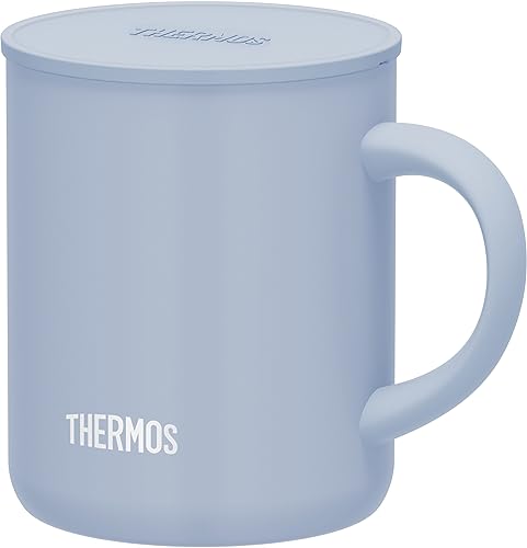 サーモス(THERMOS) ステンレス鋼 真空断熱マグカップ 350ml アッシュブルー JDG-352C ASB