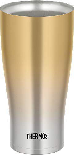design・ゴールドフェード 600ml JDE-601C GD-FD・・Size:600mlColor:ゴールドフェード・サイズ(約):8.5×8.5×16.5cm、本体重量(約):200g・素材・材質:本体/ステンレス鋼（アクリル樹脂塗装）・生産国:中国・保冷効力:7度以下(1時間)・食洗器対応説明 ●ステンレス魔法びん構造で冷たさ・温かさ長持ち ●氷が溶けにくいから味が薄まらない ●結露しにくく、机を汚さないのでコースターいらず ●食洗機対応