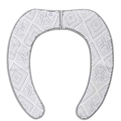 レック ぴたQ 吸着 べんざシート もこふわ (キリム・グレー) 洗濯OK のせるだけ