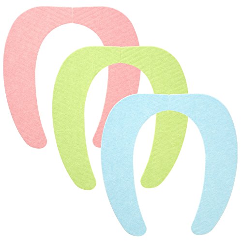 レック ぴたQ 吸着 べんざシート 3色セット (ブルー&グリーン&ピンク) 抗菌 防臭 洗濯OK BB-481