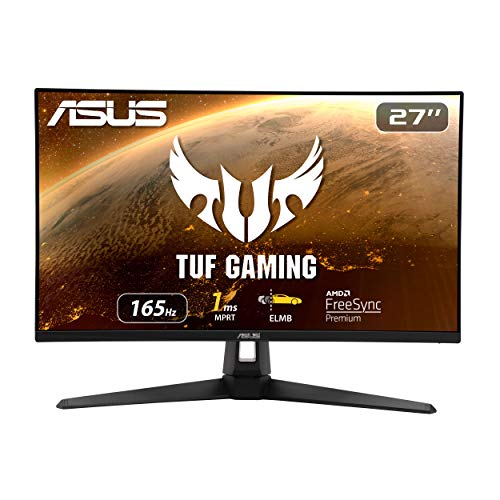 ASUS ゲーミングモニター 165Hz 27インチ モニター IPS フルHD 1ms HDMI1.4(x2) DsiplayPort1.2 ASUS ゲーミングモニター 165Hz 27インチ モニター IPS フルHD 1ms HDMI1.4(x2) DsiplayPort1.2