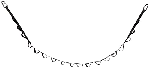 Tents, Tarps - キャプテンスタッグ(CAPTAIN STAG) ハンギングチェーン 物干しロープ カラビナ付き ループロープ ブラック UM-1561 全長2