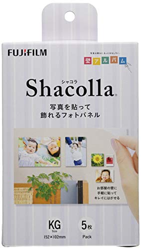 富士フイルム(FUJIFILM) 写真パネル shacolla(シャコラ) 5枚入 KG WD KABE-AL KG 5P
