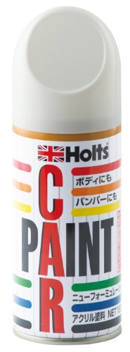 ホルツ 下塗り 純正塗料スプレー カーペイントスバル 37J サテンホワイトパール下塗り 180ml Holts MH2234