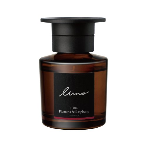 カーメイト(CARMATE) 車用 消臭芳香剤 ルーノ フレグランス リキッド 置き型 プルメリア&ラズベリー 80ml L384