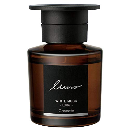 カーメイト(CARMATE) Luno ルーノ 車内 お部屋 空間用 置き型 消臭 芳香剤 液体 リキッド ホワイトムスク N. L386