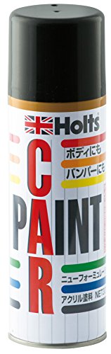 ホルツ 純正塗料スプレー カーペイント トヨタ車用 210 ブラックマイカカラークリヤー 300ml Holts MH12089