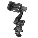 カーメイト(CARMATE) 車載 スマホホルダー エアコン取付 片手でロック クイックS ロングアーム SA40