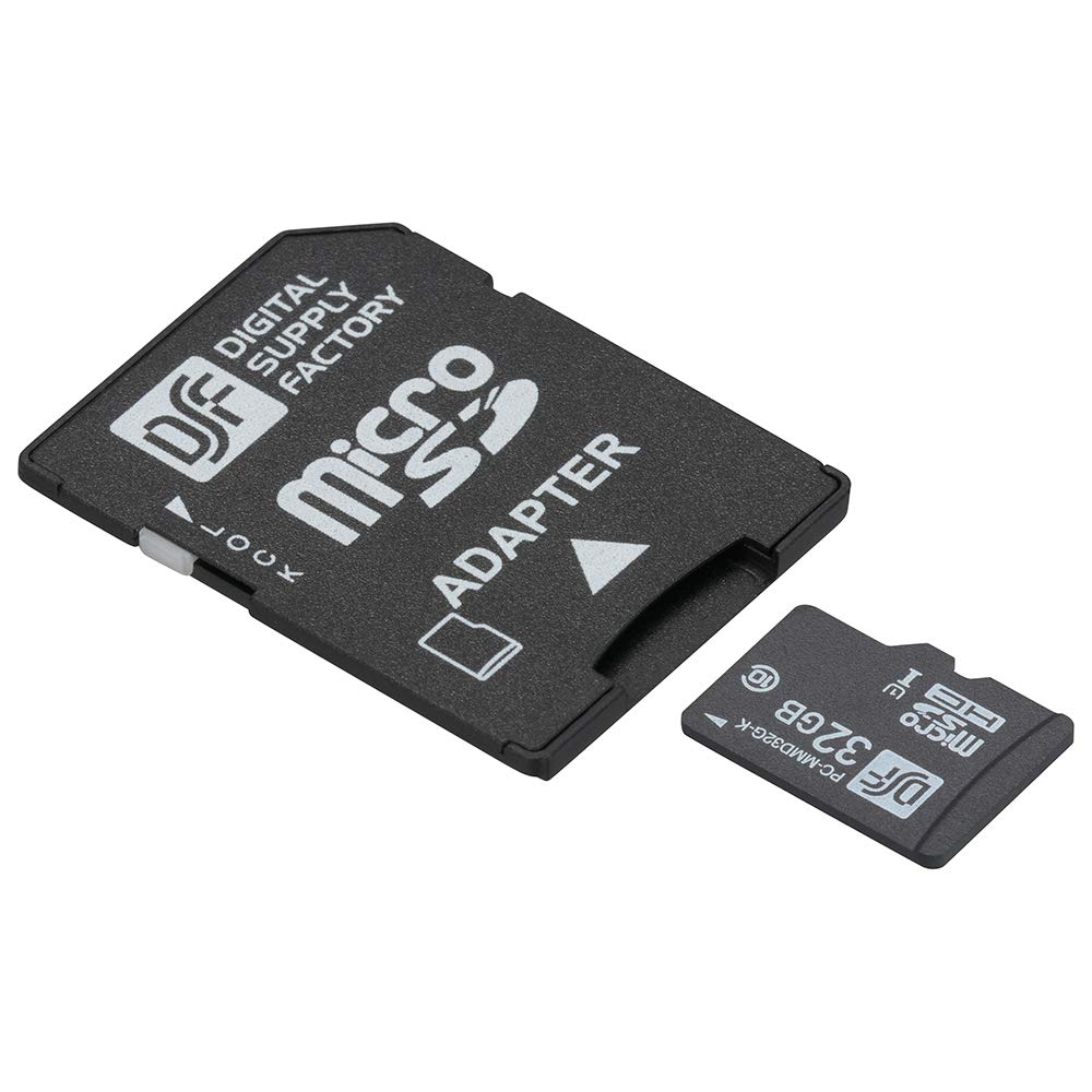 オーム電機 高耐久マイクロSDメモリーカード 32GB PC-MMD32G-K 01-3058 OHM