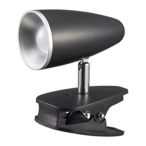 オーム電機 LEDクリップライト スポットライト 間接照明 USB電源 AC電源 昼白色 ブラック LTC-LC12S2-K..