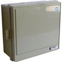 オーム電機 プラスチック製防雨ウォルボックス 屋根無しヨコ型 WB-12AOJ 00-9125 OHM