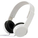 オーム電機 AudioComm ステレオヘッドホンH125 ホワイト HP-H125N-W 03-2280 OHM(2)