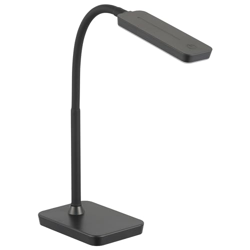 Orchid Lamps - オーム電機 LEDデスクライト A形相当 昼光色 500ルーメン デスクスタンド 学習スタンド ブラック DS-LS16D-K 06-3846