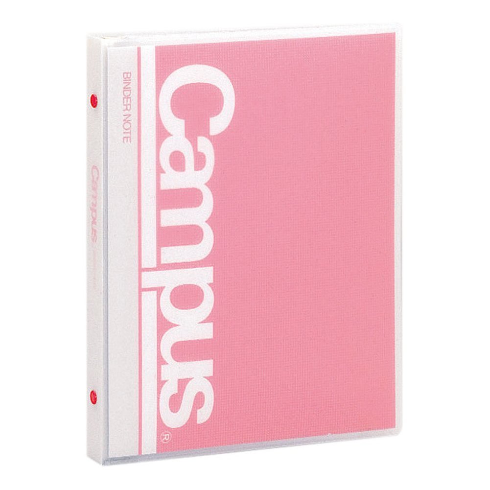 コクヨ(KOKUYO) ルーズリーフ バインダー キャンパス B5 26穴 最大100枚 赤 ル-372R