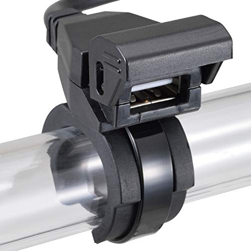 デイトナ(Daytona) バイク用 USB電源 USB-A 10.5W 防水 iPhone/Android対応 バッテリー接続 常時通電 1ポ