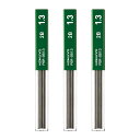 コクヨ(KOKUYO) シャープペン シャープ替芯 1.3mm 2B 3個セット PSR-2B13-1PX3SET
