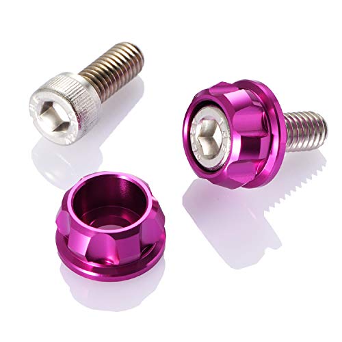 Rakuten - デイトナ(Daytona) PREMIUM ZONE(プレミアムゾーン) バイク用 ナンバープレート ボルト M6×15mm ホルダーセット 2