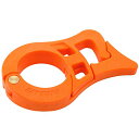 デイトナ(Daytona) バイク用 ブレーキロック 簡易パーキングブレーキ 傾斜地に駐車時の転倒抑止 フロントブレーキバイスロック オレンジ