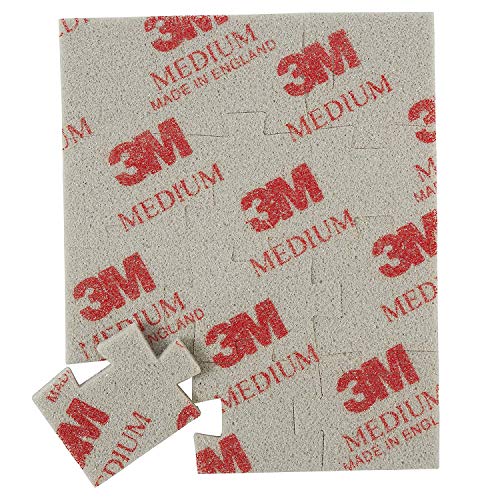 Rakuten - 3M ジグソーパズル型スポンジ研磨材 5081JIG 114X140mm #120-180相当 単品対応品