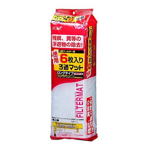 ジェックス 徳用 6枚入 ろ過マット×6個