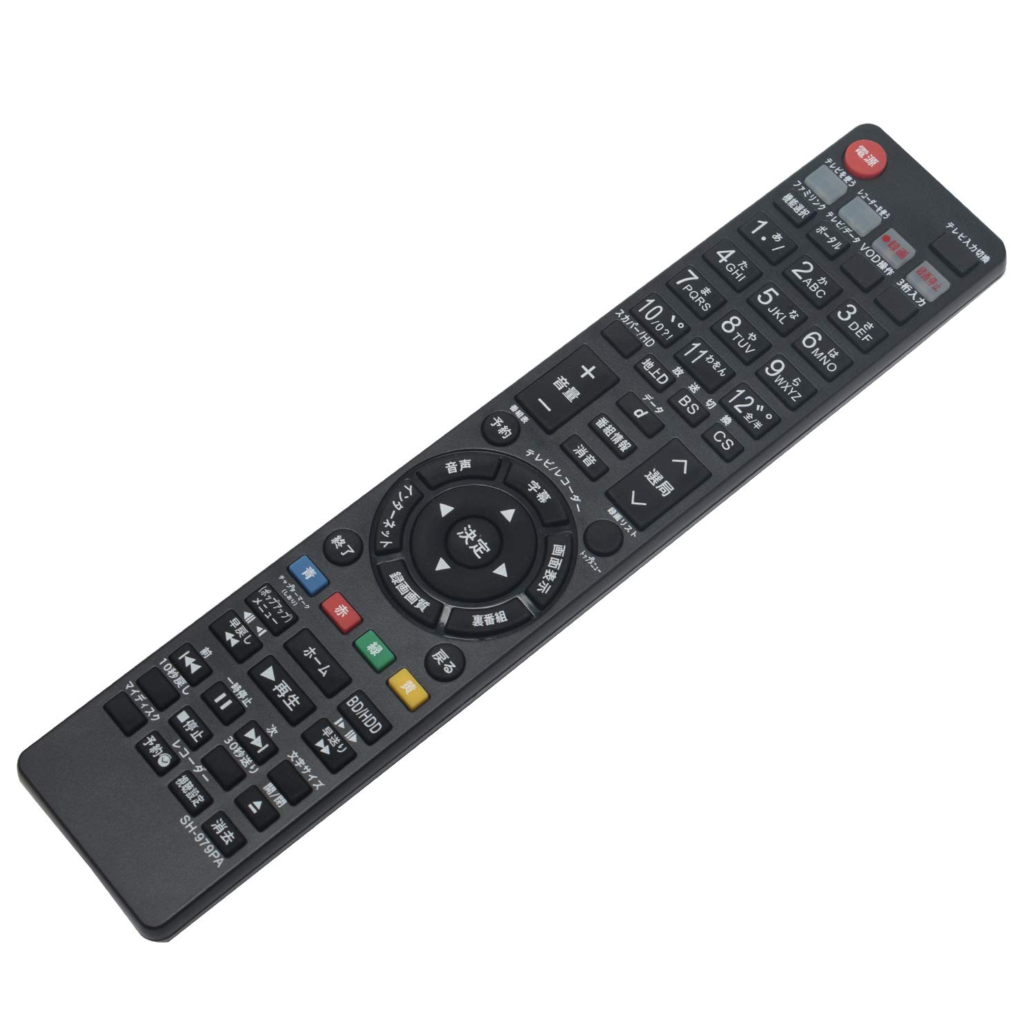 樂天商城 - AULCMEET ブランド ブルーレイディスクレコーダー用リモコン fit for シャープ GA979PA GB185PA GB079PA G