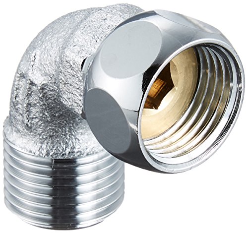 SANEI 配管部品 ナット付ベンリーカンエルボ 袋ナット回転式 パッキン付き G1/2 T204-13