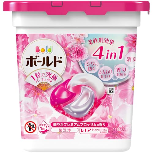 ボールド 洗濯洗剤 ジェルボール 4in1 プレミアムブロッサム 本体 11個