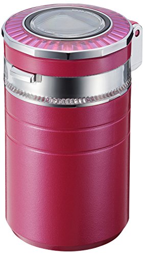 Rakuten - 星光産業 車内用品 灰皿 EXEA(エクセア) ソーラーチェンジアッシュ ピンク ED-179 ドリンクホルダー型 LED付
