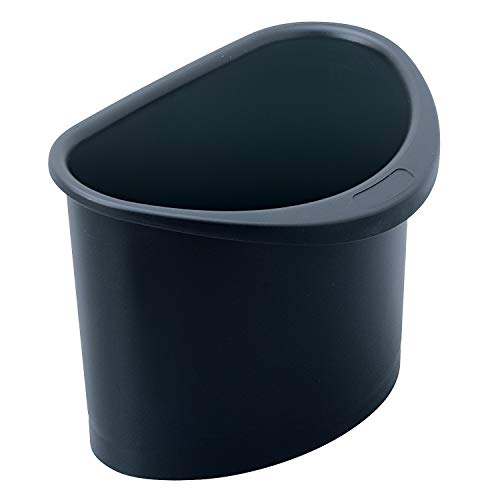 セイワ(SEIWA) 車内用品 ゴミ箱 フィットダストボックス おもり付き ブラック W632